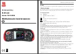 Предварительный просмотр 40 страницы RS PRO 144-5338 Instruction Manual