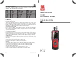 Preview for 25 page of RS PRO 146-9079 Instruction Manual