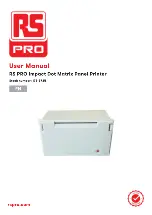 RS PRO 178-5735 User Manual preview