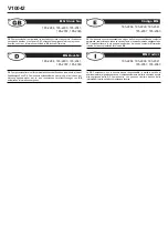 Предварительный просмотр 2 страницы RS PRO 185-2284 Instruction Leaflet