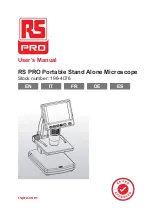 RS PRO 196-4076 User Manual preview