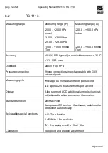 Preview for 22 page of RS PRO 205-0963 Operating Manual