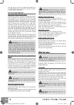 Preview for 8 page of RS PRO 778-1860 Original Instructions Manual