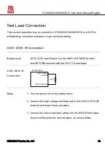 Предварительный просмотр 41 страницы RS PRO 917-6298 Instruction Manual