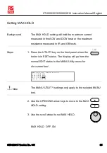 Предварительный просмотр 67 страницы RS PRO 917-6298 Instruction Manual