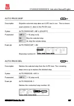 Предварительный просмотр 189 страницы RS PRO 917-6298 Instruction Manual