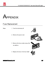 Предварительный просмотр 199 страницы RS PRO 917-6298 Instruction Manual