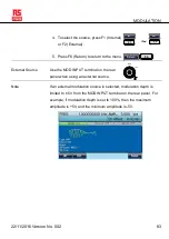 Preview for 85 page of RS PRO AFG-31000 Series Instruction Manual