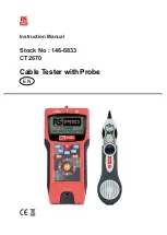 Preview for 1 page of RS PRO CT2670 Instruction Manual