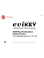 Preview for 1 page of RS PRO evikey 128 Quick Start Manual