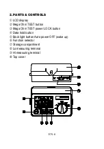 Preview for 8 page of RS PRO IIT 1601 Instruction Manual