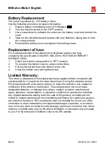 Preview for 8 page of RS PRO ILOM-508A Instruction Manual