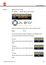 Preview for 121 page of RS PRO RM-804 Instruction Manual