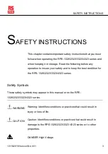 Preview for 5 page of RS PRO RPE-1326 Instruction Manual