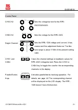 Preview for 23 page of RS PRO RPE-1326 Instruction Manual