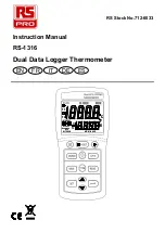 Preview for 1 page of RS PRO RS-1316 Instruction Manual