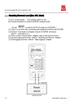 Предварительный просмотр 16 страницы RS PRO RS-133 Instruction Manual