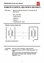 Preview for 9 page of RS PRO RS-30050 User Manual