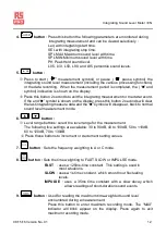 Preview for 14 page of RS PRO SLM 1353M Instruction Manual