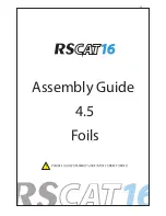 Preview for 32 page of RS SAILING RS Cat 16 Owner'S Manual