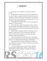 Preview for 44 page of RS SAILING RS Cat 16 Owner'S Manual