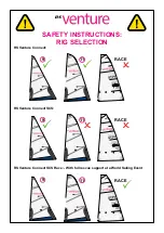 Preview for 1 page of RS SAILING RS Venture Safety Instructions