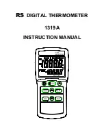 RS 1319A Instruction Manual preview