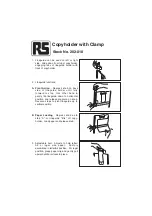 Предварительный просмотр 1 страницы RS 202-010 Quick Start Manual