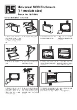 Preview for 1 page of RS 507-646 Installation Instructions