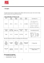 Preview for 3 page of RS 7757517 Datasheet