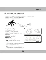 Предварительный просмотр 5 страницы RS RBPRT-1 Owner'S Manual