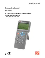 RS RS-1384 Instruction Manual preview