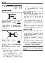 Preview for 8 page of RS Starrett DY160 Instruction Leaflet