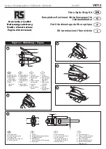 Preview for 1 page of RS V8712 Manual