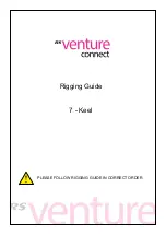 Preview for 36 page of RS Venture Connect Rigging Manual