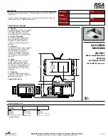 Предварительный просмотр 1 страницы RSA Lighting Accurus ACT951 Specification