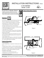 Preview for 1 page of RSA Lighting C500 Installation Instructions