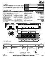 RSA Lighting Combolight 12V AR70 Specification preview