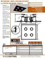 Preview for 1 page of RSA Lighting Combolight GR420 Specifications