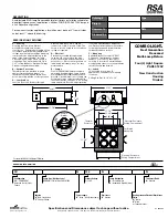 RSA Lighting Combolight PAR30 120V Specifications preview