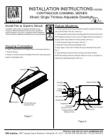 RSA Lighting Continuous Channel Series V90088B Installation Instructions preview