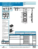 RSA Lighting Galleria CGCVI Specifications предпросмотр