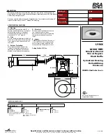 RSA Lighting LYNX LX3001MH Specification Sheet preview