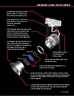 Preview for 2 page of RSA Lighting Machined Aluminum Fixtures Specification Sheet