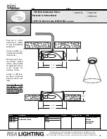 RSA Lighting MMS6000 Specification Sheet preview