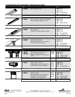 Предварительный просмотр 4 страницы RSA Lighting PROfile AR60R Specification Sheet