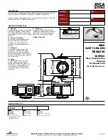 RSA Lighting QCM500 Specification preview