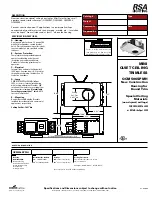 Preview for 1 page of RSA Lighting QCM506SPMH Specification