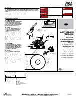 RSA Lighting QCT1775 Specification предпросмотр