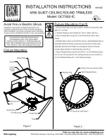 RSA Lighting QCT502-IC Installation Instructions предпросмотр